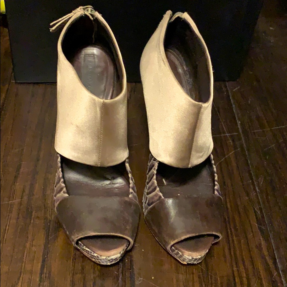 BCBG chunky heels. Size 7